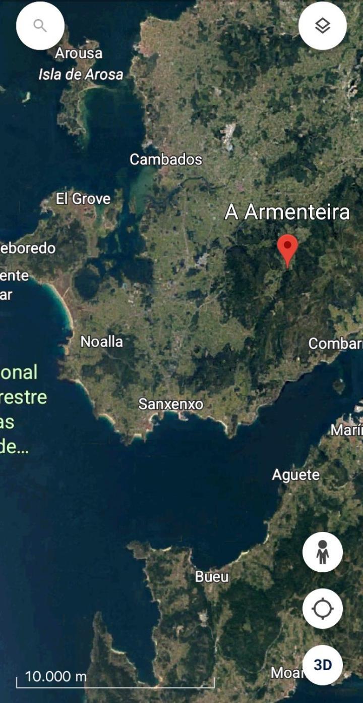 Habitacion Cama Matrimonial En A Armenteira Gil Екстериор снимка